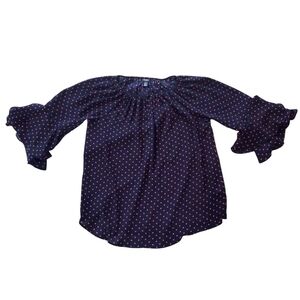CHAPS‎ Polka Dot Blouse